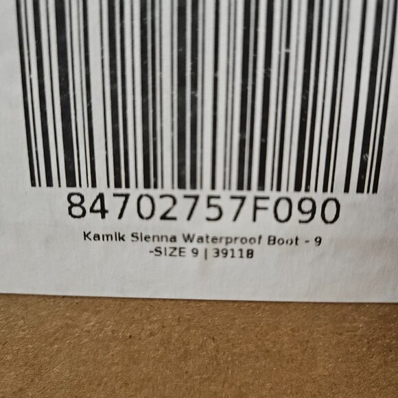 Kamik Sienna Insulated Winter Boots Size 9 NEW! - Picture 6 of 6